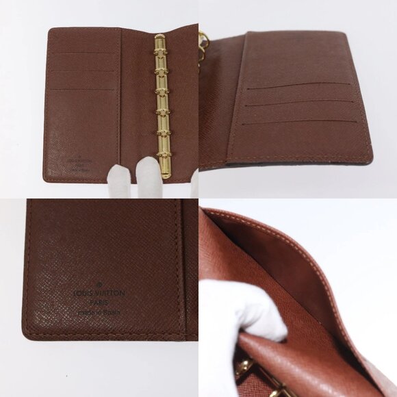 LOUIS VUITTON Monogram Panda Agenda PM Day Planner Cover R20011 LV Auth 126658 - Picture 15 of 16